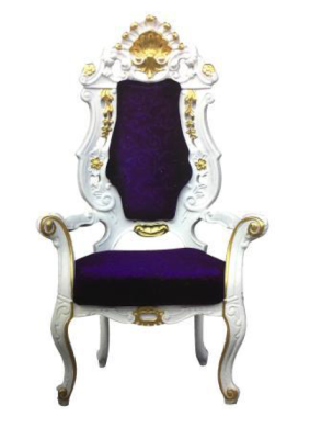 Throne Armchair Royal Upholstery Chesterfield Velvet 1 Seater Antique Style Chairs