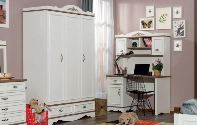 Wardrobe Luxury Classic r Wardrobe Furniture Wood Bedroom Cabinets White