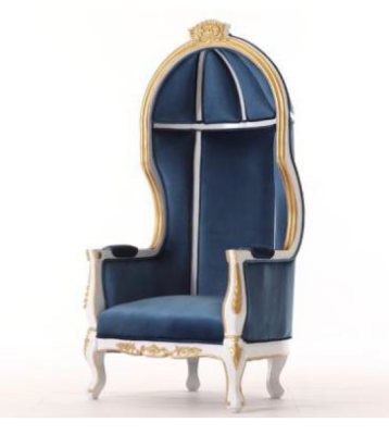 Throne Armchair Royal Upholstery Chesterfield Velvet 1 Seater Antique Style Chairs