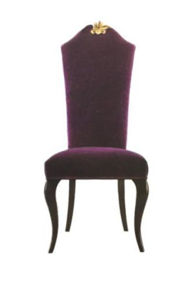 Chair Throne Armchair Set Dining room Designer Wood Antique Style Baroque Rococo