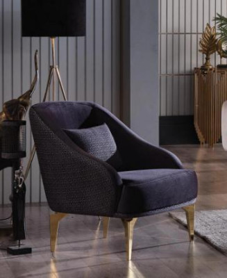 Designe sofa set luxury stainless steel furniture modern upholstery sofas armchair 3+1