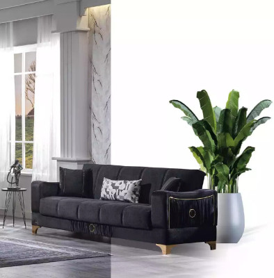 Sofa 3-Seater Couch Fabric Sofa Seat Furniture Upholstered Sofa Lounge Sofa Armrest