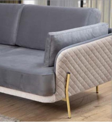 Luxury Suite Sofa set 3+3+1 Seater Sofas Armchair Fabric 3pcs. sets