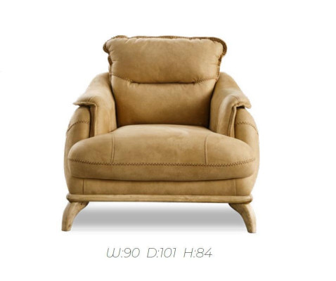 Design Sofa set 4+3+1 Leather Sofa 3 pcs. Set of couches sofas couch