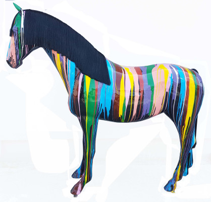 Designer Abstract Figure Modern Figures Decoration Horses Garden Sculptures new