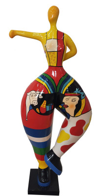 Designer Abstract Modern Figures Decorations Figures Woman Sculpture Sculptures