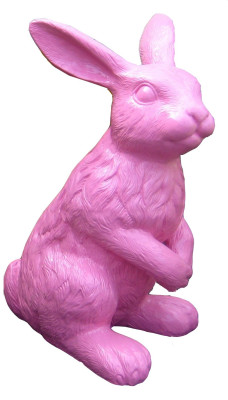 Designer Figures Modern Decorations Garden Figures Rabbit Sculpture Sculptures