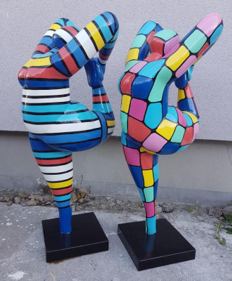 Designer Abstract Figures Modern Decorations Woman Figures Sculpture Sculptures
