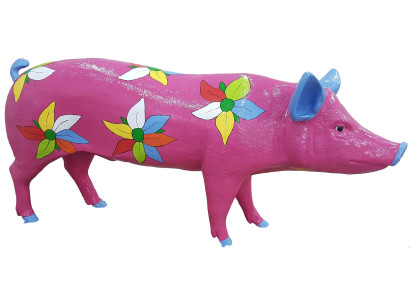 Designer Figures Modern Decorations Garden Statue Sculpture Sculptures Pig