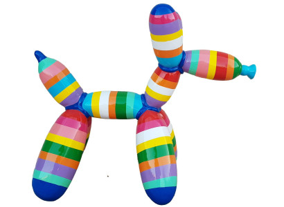 Design Figures Women Sculptures Modern Abstract Sculpture Inflatable Dog