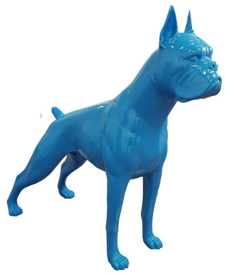 Designer Figure Statue Modern Figures Decoration Dog Garden Sculpture Sculptures