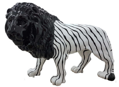Design Abstract Figure Modern Figures Decoration Lion Garden Sculptures 140x160