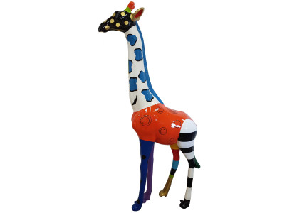 Designer Figures Modern Decorations Garden Giraffe Statue Sculpture Sculptures