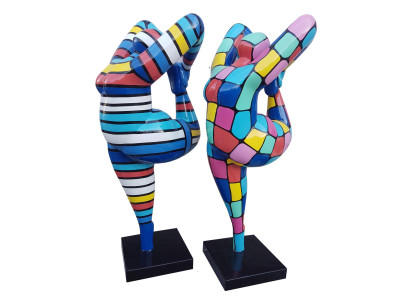 Designer Abstract Figures Modern Decorations Figures Woman Sculpture Sculptures
