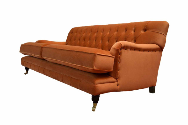 Three Seater Sofa 3 Seat Fabric Chesterfield Modern Design Living room Couch