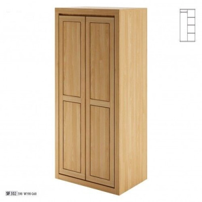 Wood Cabinets Wardrobes Bedroom Clothes Wardrobe Real Wood Solid new