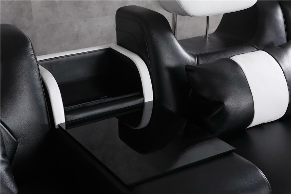 Sofa LED Lighted Corner sofa Living room Leather Couch Seat Upholstery