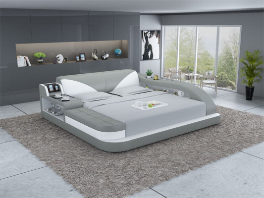 Multifunction Bed Double Beds Modern Bed frame Beds 180x200cm
