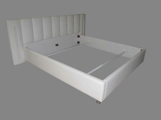 Leather Design Bed Double Beds Marriage Modern Hotel Frame Sleep Room