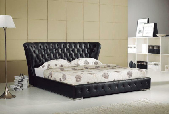 Box spring bed Designer Upholstered bed Bed Beds Hotel Chesterfield hotel bed