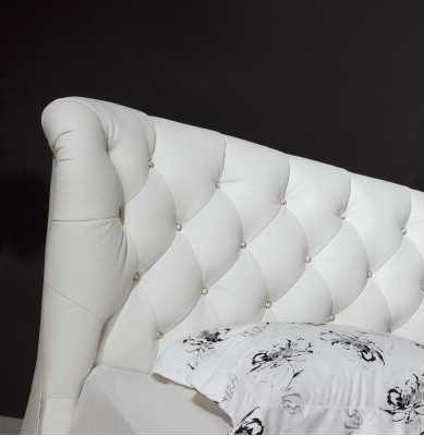 Box spring bed Designer Upholstered bed Bed Beds Hotel Chesterfield hotel bed