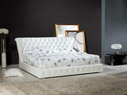 Box spring bed Designer Upholstered bed Bed Beds Hotel Chesterfield hotel bed