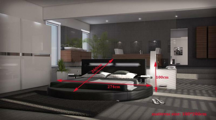 Round Bed Design Beds Upholstered bed Round Bed Upholstery Round