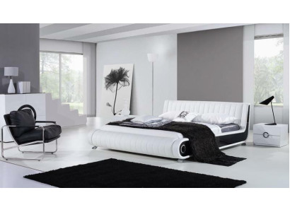 Designer Bed Marriage Bed Upholstered bed Bedroom Leather Bed new Beds