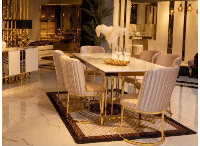 Modern 6x Chairs Dining room chair Luxury 6x Chairs Set designer chairs