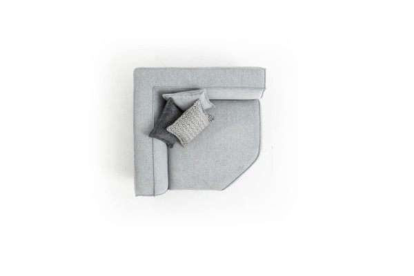 Corner suite Couch Sofa Gray Fabric Couches Furniture 430x165 Sofas Sofas