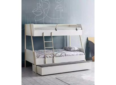 Youth Bed White Childrens bed Design Modern Bed Childrens room Furniture