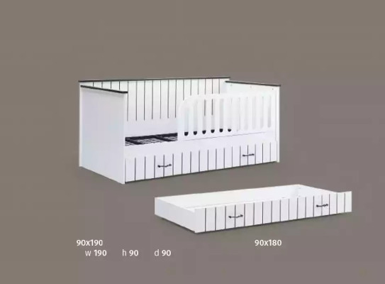 Toddler Childrens room Bedroom Bed Chest of drawers Wardrobe 3pcs.