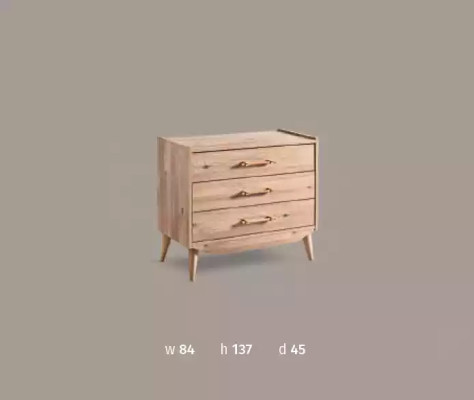 Infant Bedroom Complete room Baby Bed Wardrobe Chest of drawers 3pcs.