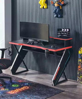 Gamer Childrens room Bedroom Bed Table Wardrobe 3pcs.