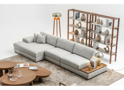 Sofa Couch Upholstery Furniture Living landscape Gray Corner suite Soft Couches