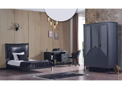 Childrens room Bedroom Set Complete room Furniture Wardrobe 3pcs