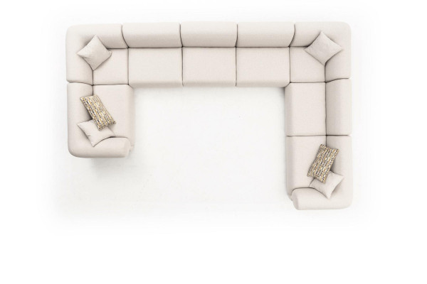 Sofa U-shape Living room Luxury Living landscape Design Upholstery Corner sofa Furniture