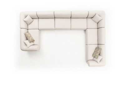 Sofa U-shape Living room Luxury Living landscape Design Upholstery Corner sofa Furniture