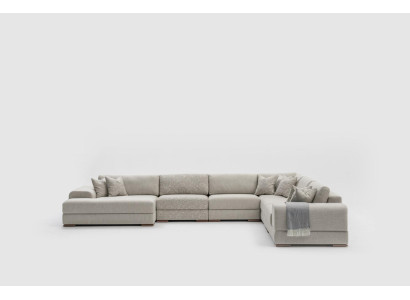 Corner sofa U-shape Living room Couch Sofa Design Modern Furniture 150x425x320