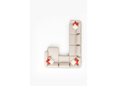 Corner sofa U-shape upholstered sofa Modern Luxury Living room Corner sofa Living landscape