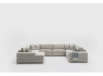 Sofa Couch Design Luxury Living room Corner sofa Furniture U-shape Living landscape