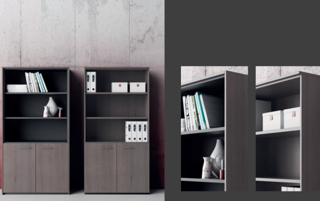 Furniture Furnishings Shelf Shelves Wood Design new Filing cabinet Wardrobe Office System