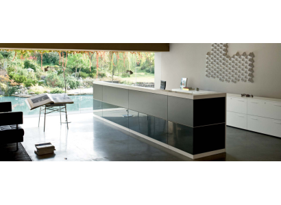 Reception desk reception counter office work table office furniture law firm practice new