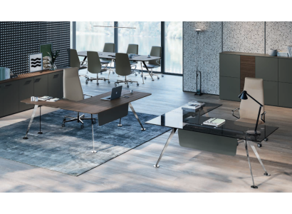 Corner desk Office desk Computer desk Office furniture Designer furniture glass table new