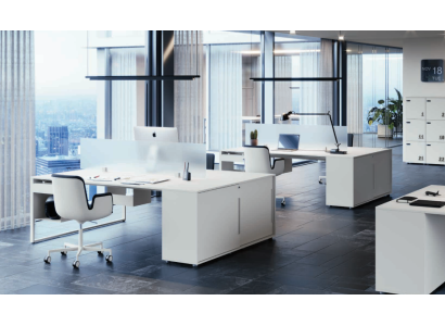 Desk work table computer desk double desk with drawer