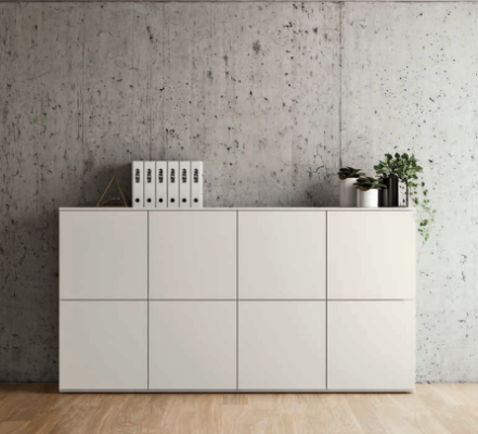 Chest of drawers Sideboard Sideboard Highboard Chest of drawers White Wardrobe Living room Wood new