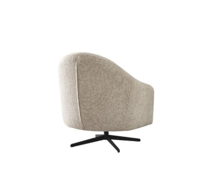 Luxury Armchair Stylish Furniture Living room Design Rotatable Lounge Club Wood