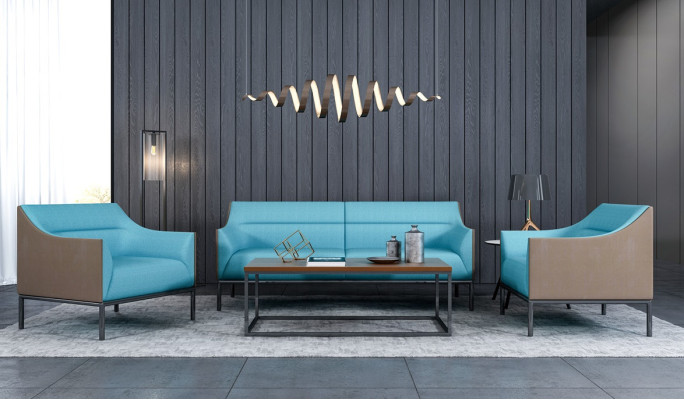 Sofa 3+1+1 Seater Textile Sofas Couch Upholstery Suite Sofa set Couches new