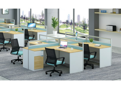 Office desk Desk Table Work table Company Furniture Counter call center Furniture