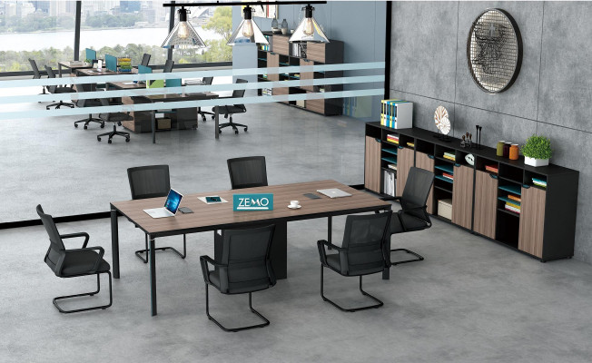 Conference table Office Boss Room Furniture Design Desks Practice